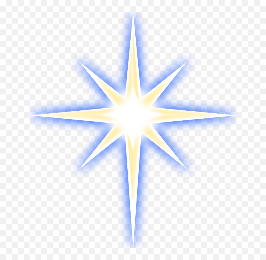 Download Hd Glitter Clipart Magic Sparkles - Star Of Christmas Star Clip Art Png,Sparkles Png Transparent