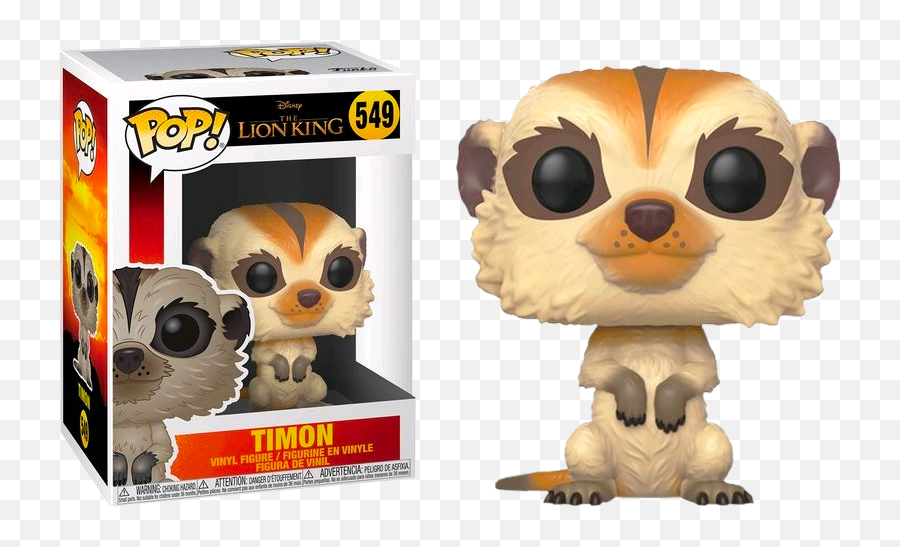 The Lion King 2019 - Timon Pop Vinyl Figure Funko Pop The Lion King 2019 Png,The Lion King Png