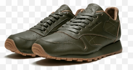 Reebok Cl Leather Lux Kendrick Lamar - Olive Walking Shoe Png,Kendrick Lamar Png