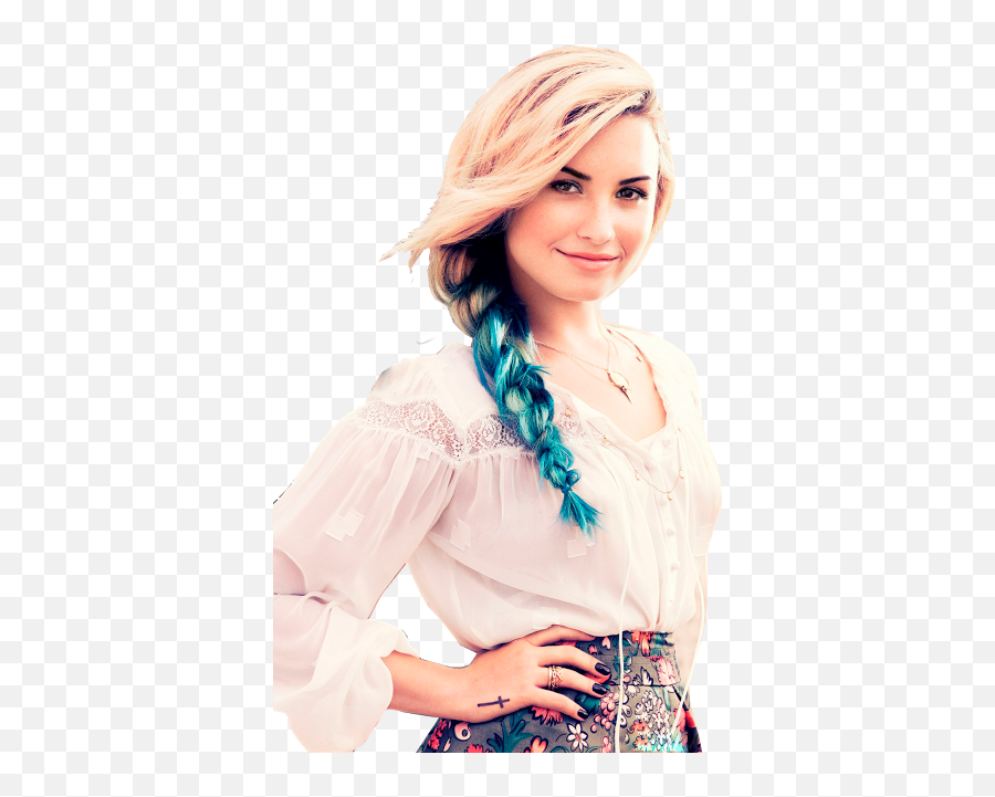 Png Da Demi Lovato - Tutorial E Background Demi Lovato Braided Hair,Demi Lovato Png