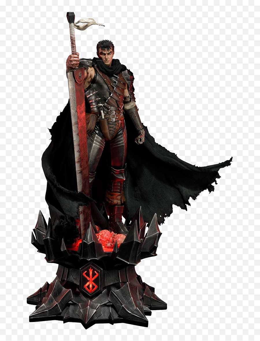 Download Prime1 Studio Berserk Guts 13 Deluxe Statue - Guts Berserk Statue Png,Guts Png