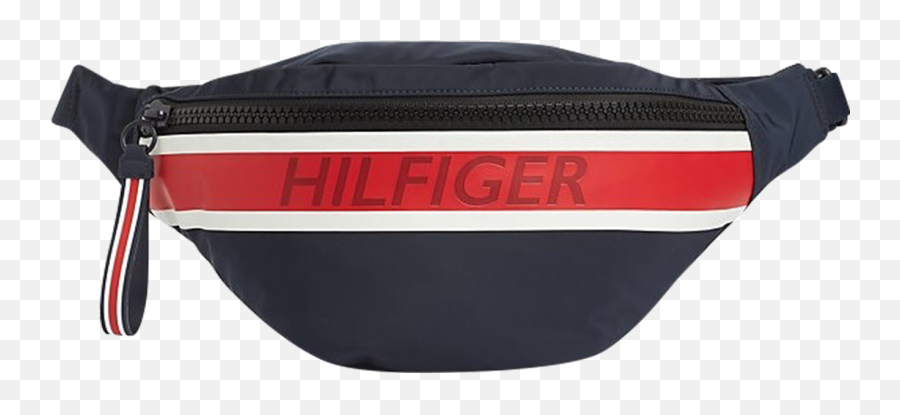 Tommy Hilfiger Bold Nylon Crossbody Bag Black - Lufthansa Fanny Pack Png,Tommy Hilfiger Logo Png