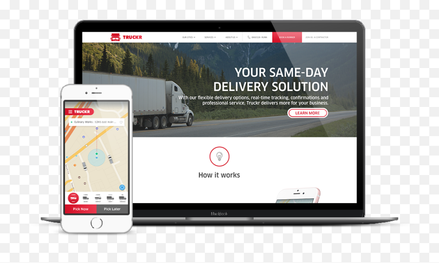 Uber For Trucks Best Transport Software Solution - Uber Truck App Png,Uber App Logo