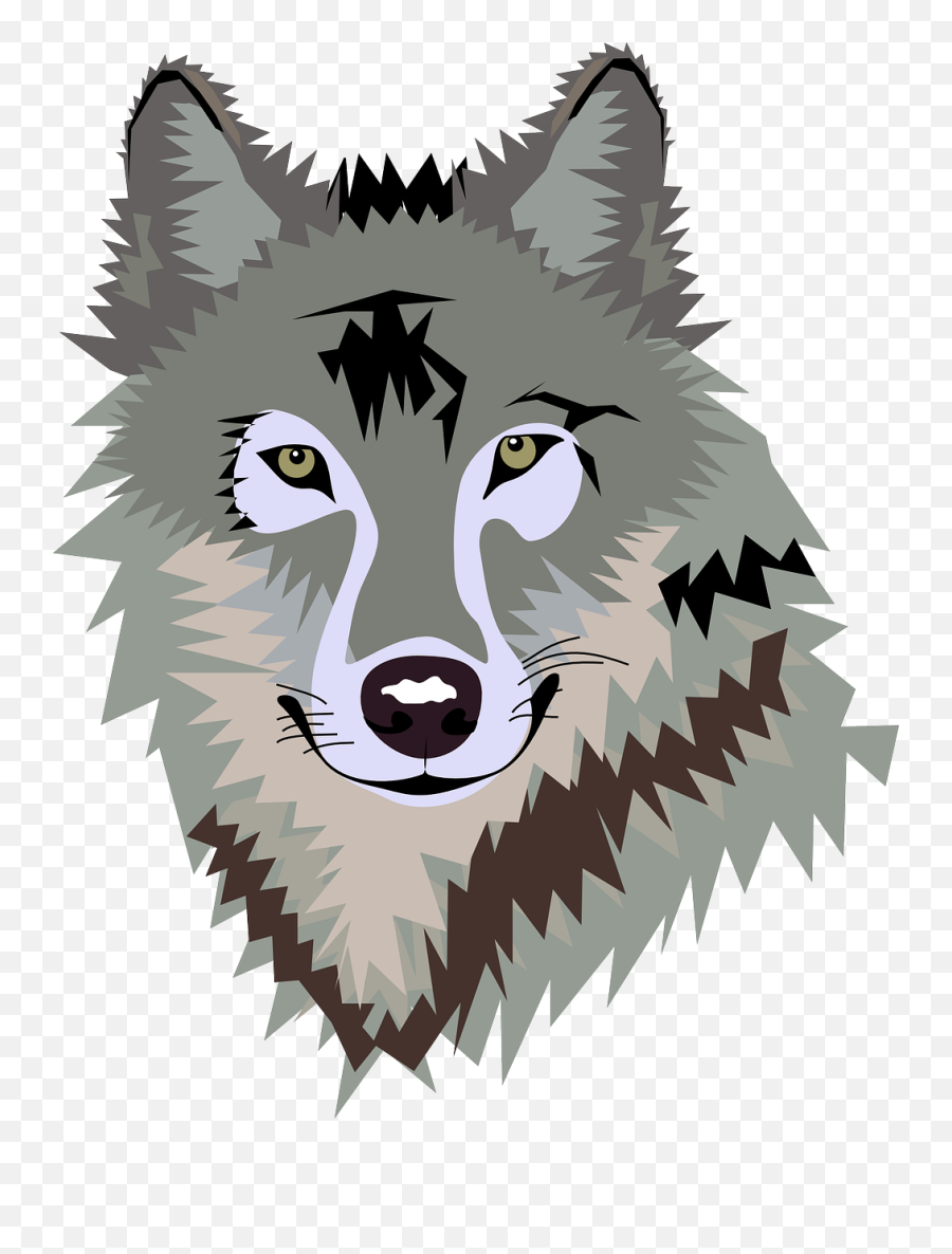 Wolf Clipart Free Images - Clipartix Wolf Clipart Png,Wolf Head Png