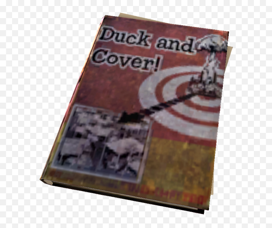 Blank Book Cover Png - Duck And Cover Fallout 3,Blank Book Cover Png
