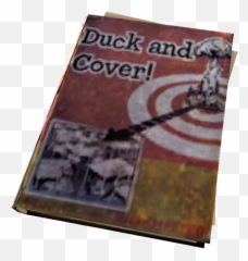 Blank Book Cover Png - Duck And Cover Fallout 3,Blank Book Cover Png