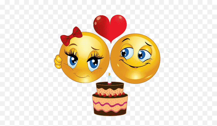Happy Birthday Emoji Png Pic - Engaged Smiley,Birthday Emoji Png