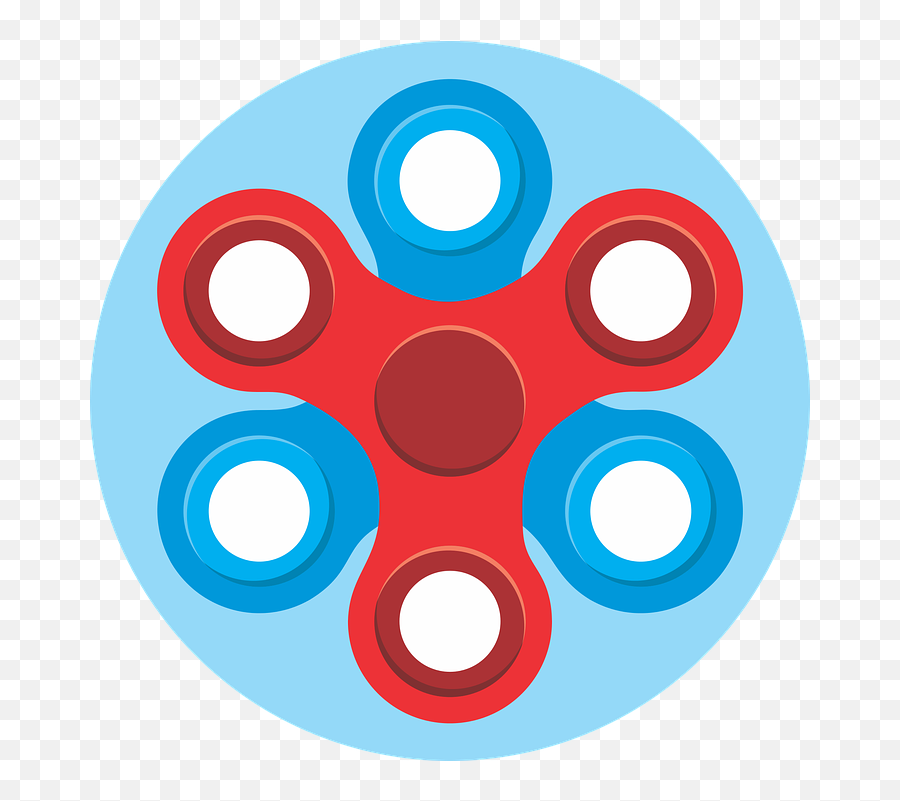 Hand Spinner Color - Vector Graphics Png,Spinner Png