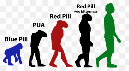 Growing - Human Evolution Png,Red Pill Png