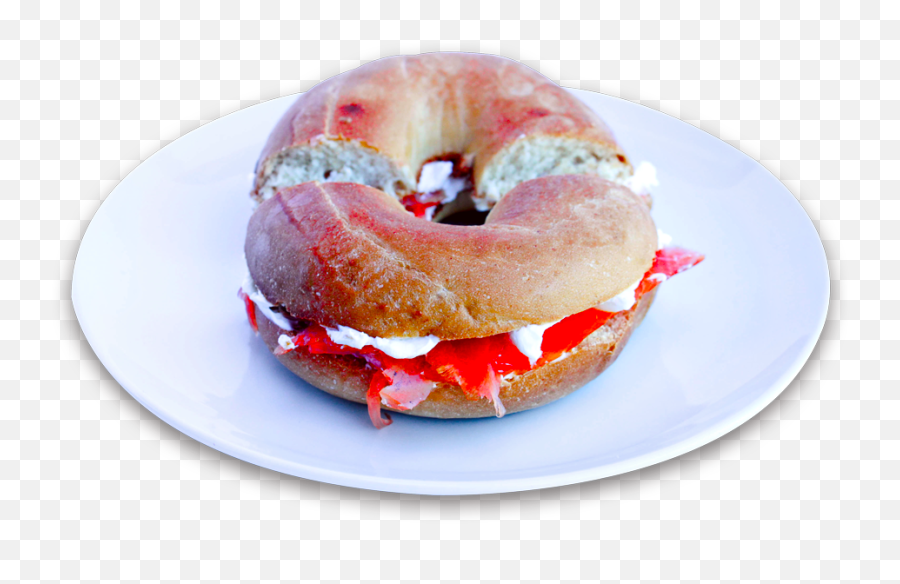 Luscious Breakfast Bagel - Centra Bagels With Spreads Png,Bagel Transparent