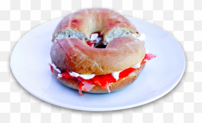 Luscious Breakfast Bagel - Centra Bagels With Spreads Png,Bagel Transparent