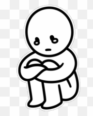 Sad Cute Anime Boy Drawing Easy - Creative Ideas Animated png