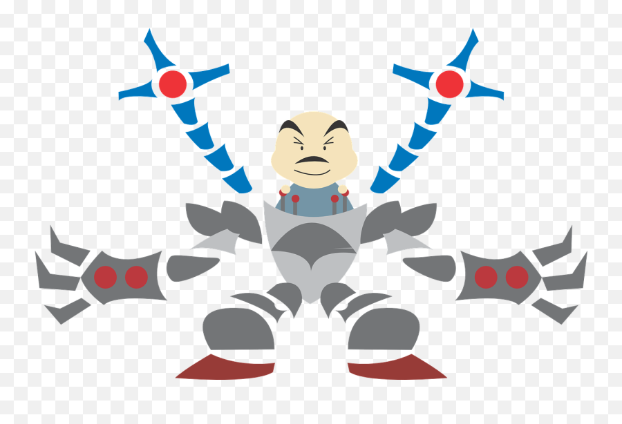 Spiderman Villain Spider - Man Free Vector Graphic On Pixabay Robotic Spider Man Villains Png,Spiderman Cartoon Png