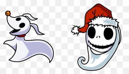 The Nightmare Before Christmas Jack And - Fictional Character Png,Nightmare Before Christmas Png