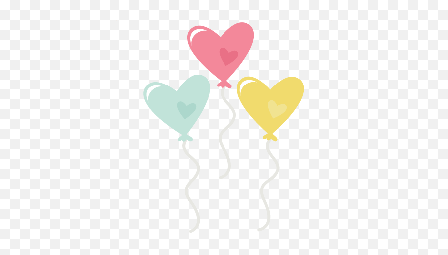 Heart Balloons Svg Files For - Heart Balloons Svg Png,Heart Balloons Png