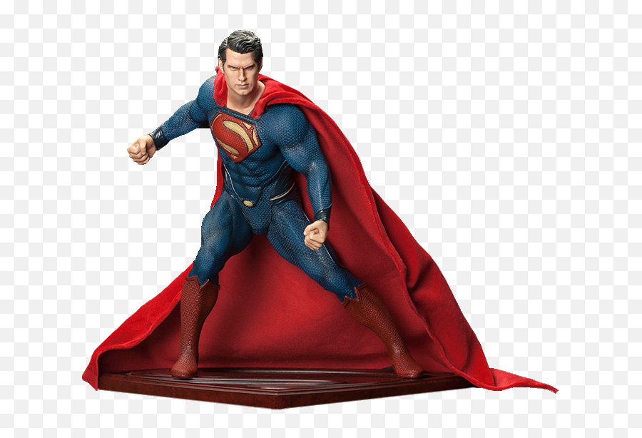 Man Of Steel Artfx Statue Superman Zack - Statue Man Of Steel Png,Man Of Steel Png