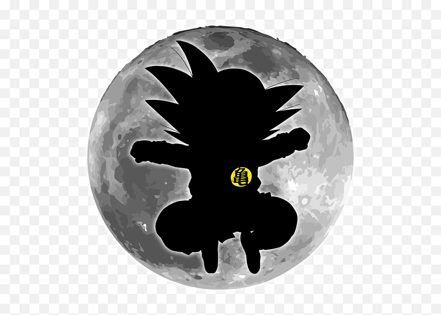 Goku N Moon Duvet Cover - Fictional Character Png,Goku Logo