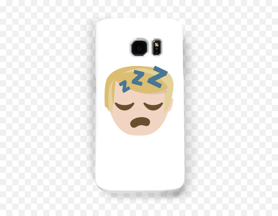 Download Donald The Emoji Trump Sleepy Zzz Face - Mobile Phone Png,Donald Trump Face Transparent