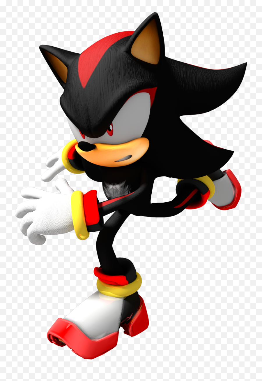 Hd Png Download - Shadow The Hedgehog Angry,Shadow Figure Png