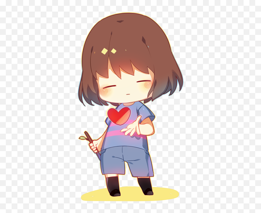 Undertale - Undertale Frisk Chibi Png,Frisk Transparent