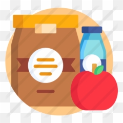 Lunch Box - Food Icon Png