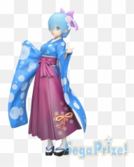 Zero Kara Hajimeru Isekai Seikatsu - Rem Figure Kimono Png,Rem Re Zero Png