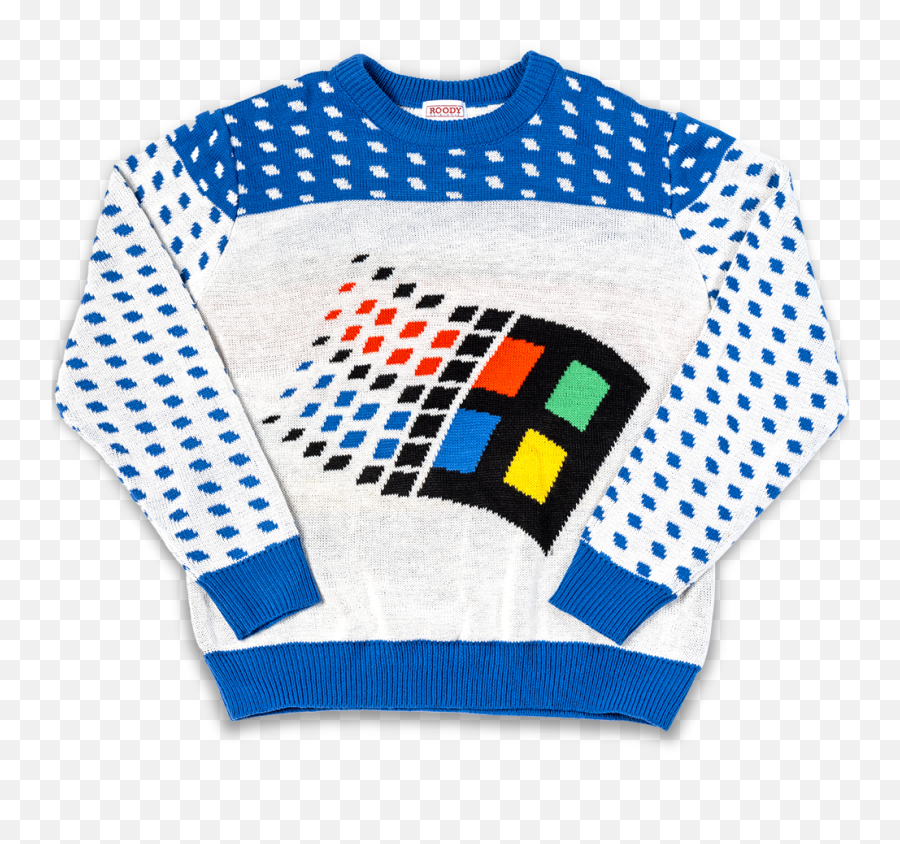 Microsoftu0027s Ugly Christmas Sweaters Feature Windows 95 And - Microsoft Ugly Sweater Png,Microsoft Paint Transparent
