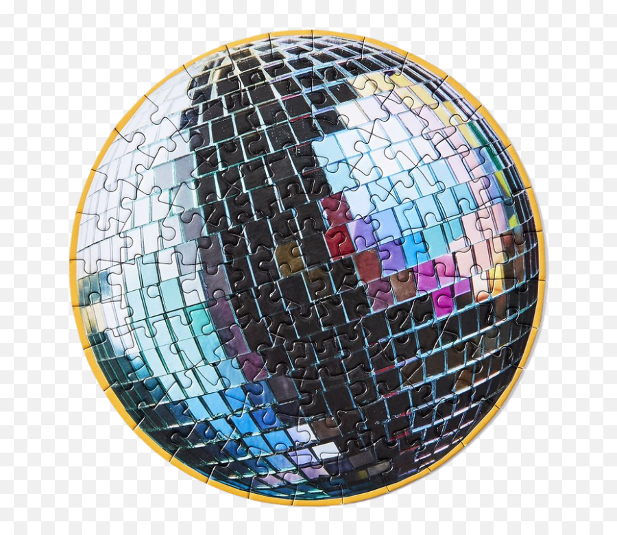 Areaware Disco Ball Jigsaw Little Puzzle Thing - Jigsaw Puzzle Png,Disco Ball Transparent