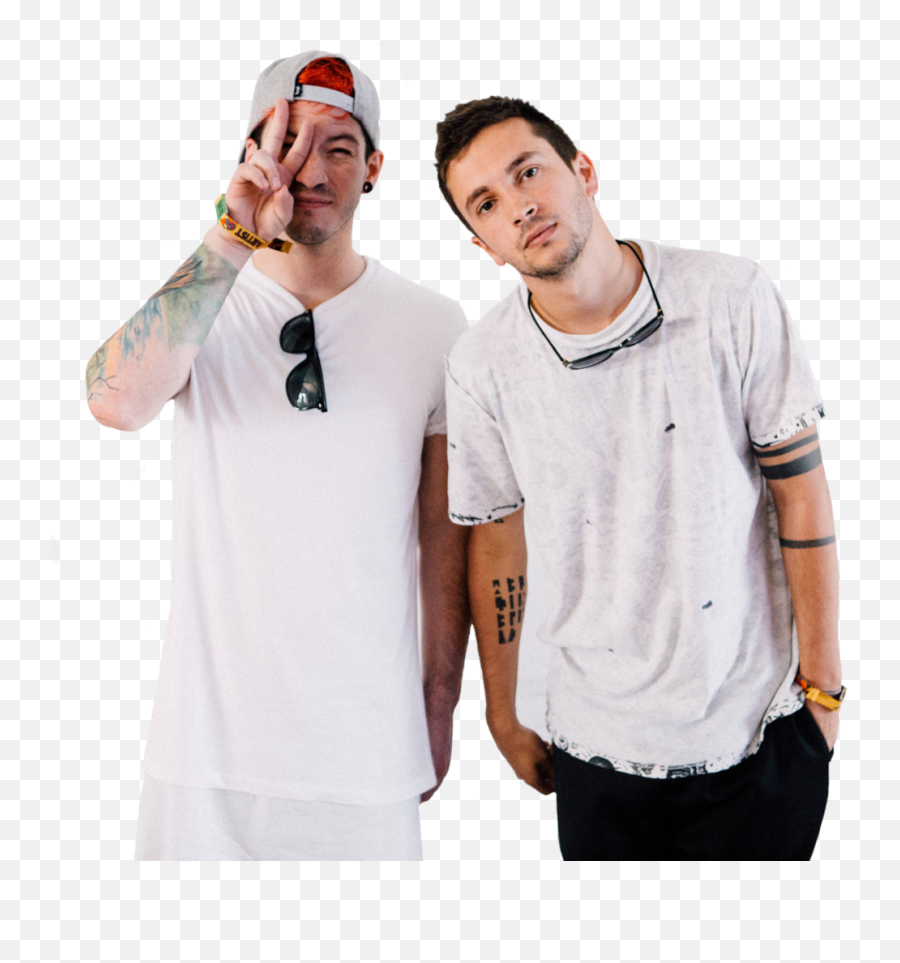 Twentyonepilots Tylerjoseph Joshdun Tyler Josh Tøp - One Twenty One Pilots Photoshoot Png,Tyler Joseph Png