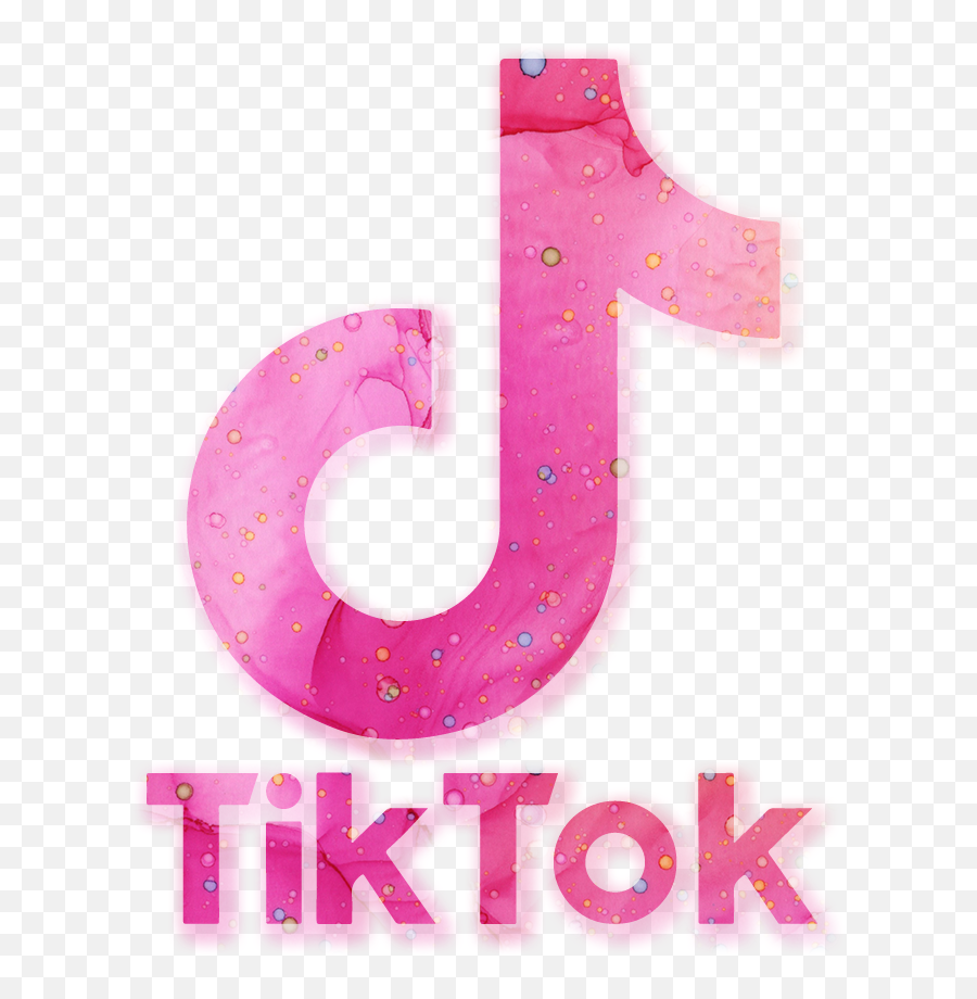 Tik Tok Logo Transparent Png Filled - Tik Tok Aesthetic Pink,Pink Tikto...