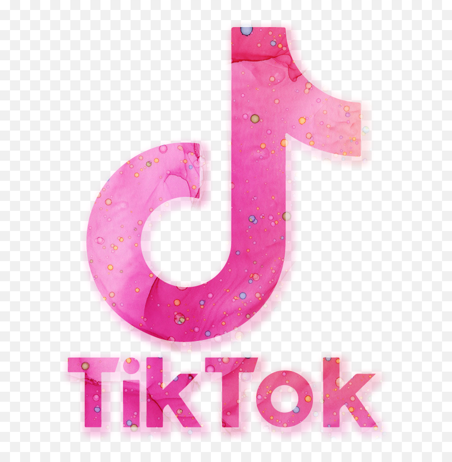 Tik Tok Logo Transparent Png Filled - Tik Tok Aesthetic Pink,Pink Tiktok Icon