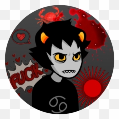 Karkat Vantas Karkatvantas Sticker By Eddie - Demon png