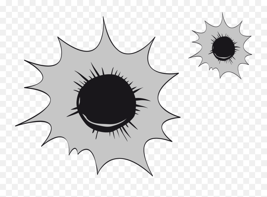 Explosion Icon - Gray Bullet Holes Png Download 15001500 Clip Art,Bullet Icon