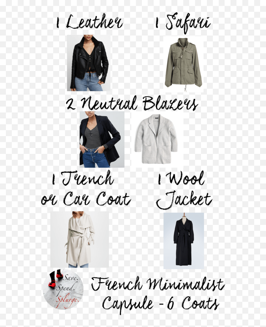 French Minimalist Wardrobe Capsule U2022 Save Spend Splurge - Minimalist French Capsule Wardrobe Png,J Crew Icon Trench