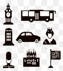 Free England Icon Vector Png Images Ai Download - Pikbest Clock Tower