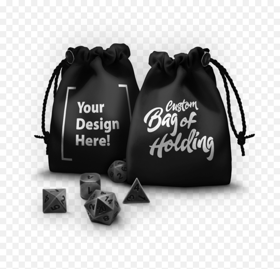 Custom Dice Bag - Dice Game Png,Rpg Bag Icon