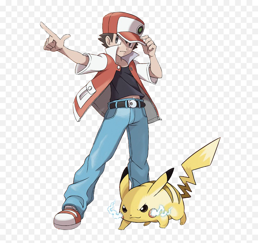 Pokemon - Pokemon Trainer Red Png,Lillie Pokemon Icon