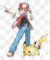 Pokemon - Trainer Red png