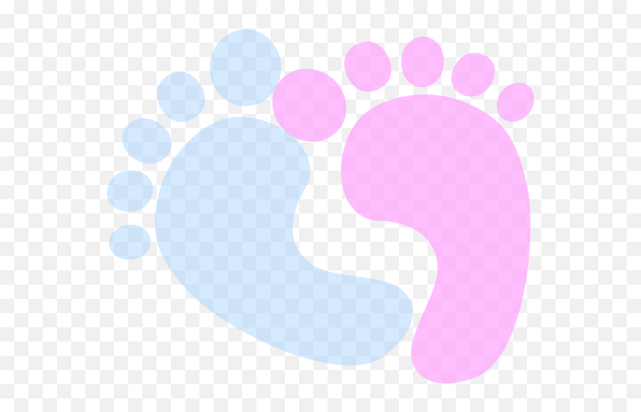 Blue Baby Feet Clip Art - Wikiclipart Pink Clipart Baby Feet Png,Baby Footprint Icon