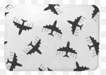 Airplane Seamless Pattern Background - Mat png