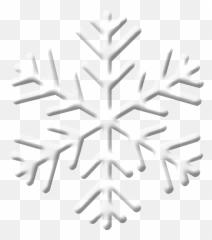 Snowflake Schema - Snow White Png Download 16661884 Snowflake Outline Transparent White,White Snowflake Png
