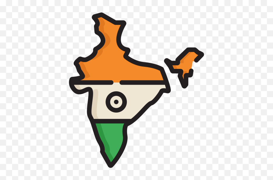 10 Taboos To Avoid When Doing Business In India - India Map Colourful Outline Png,India Map Icon