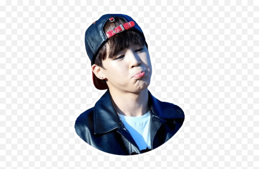 Jimin - Telegram Sticker English Jimin Called Mochi Png,Taehyung Circle Icon