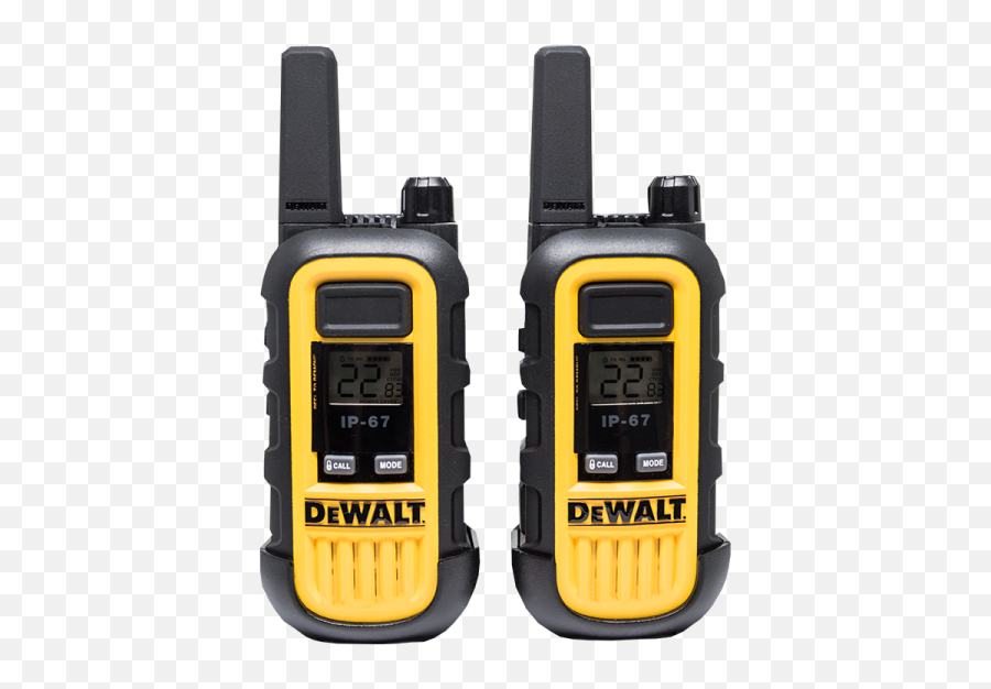 Walkie - Talkie Dewalt Dxpmr 300 Dewalt Walkie Talkies Png,Walkie Talkie Png