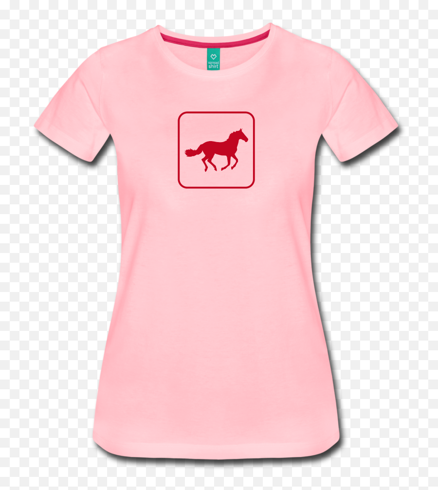 Womenu2019s Horse Icon T - Shirt T Shirt Heuschnupfen Png,Horse Icon