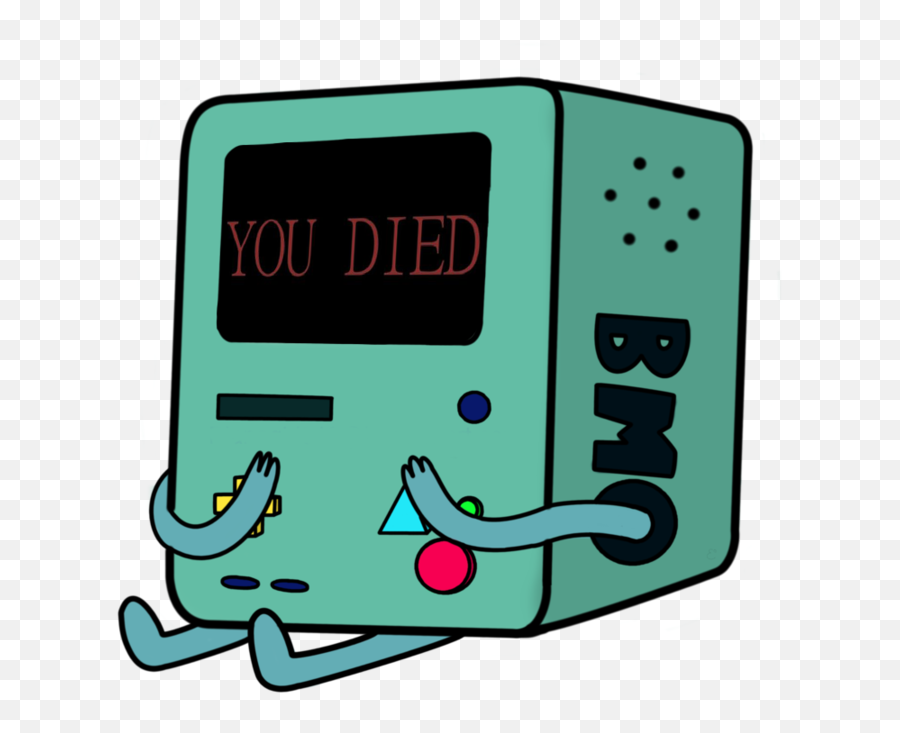 Died - Adventure Time Character Bmo Png,You Died Png