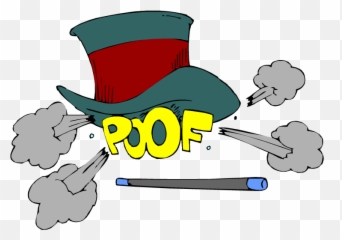 Vector Person Clipart Png Transparent - Disappear Clipart,Poof Png