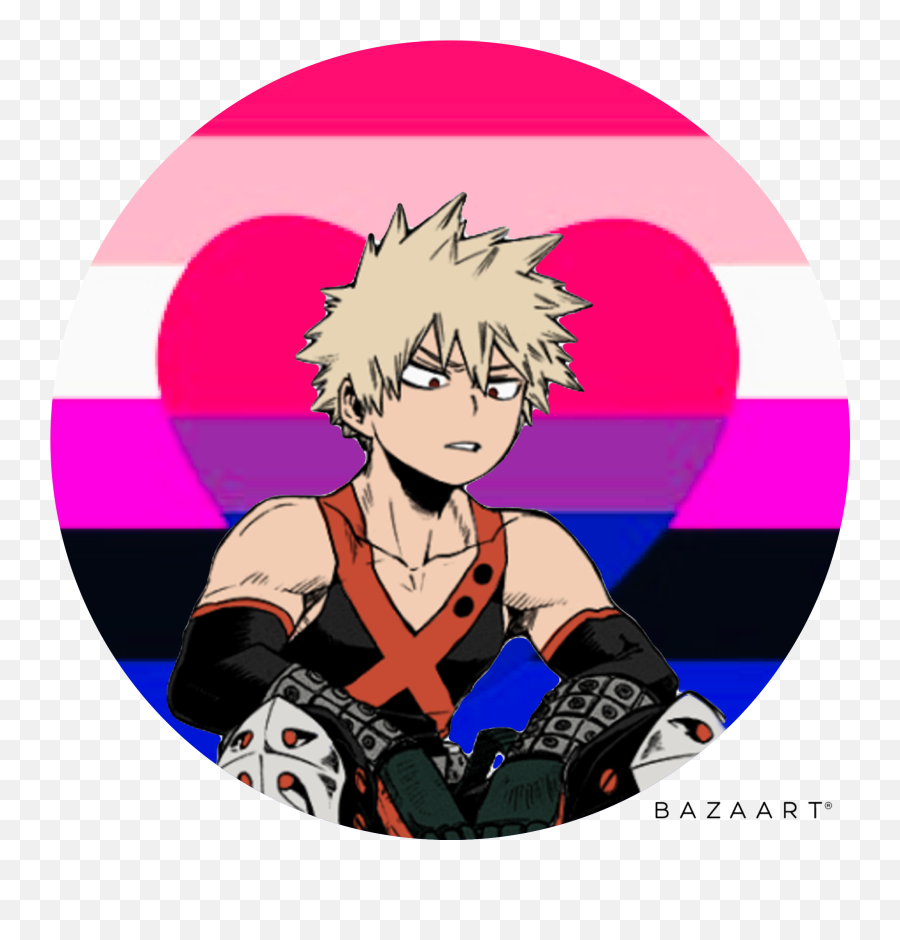 New Drawing Drew This In 20 Minsitu0027s Ok I Had To Put - Bakugo Bisexual Png,Tumblr Girl Icon