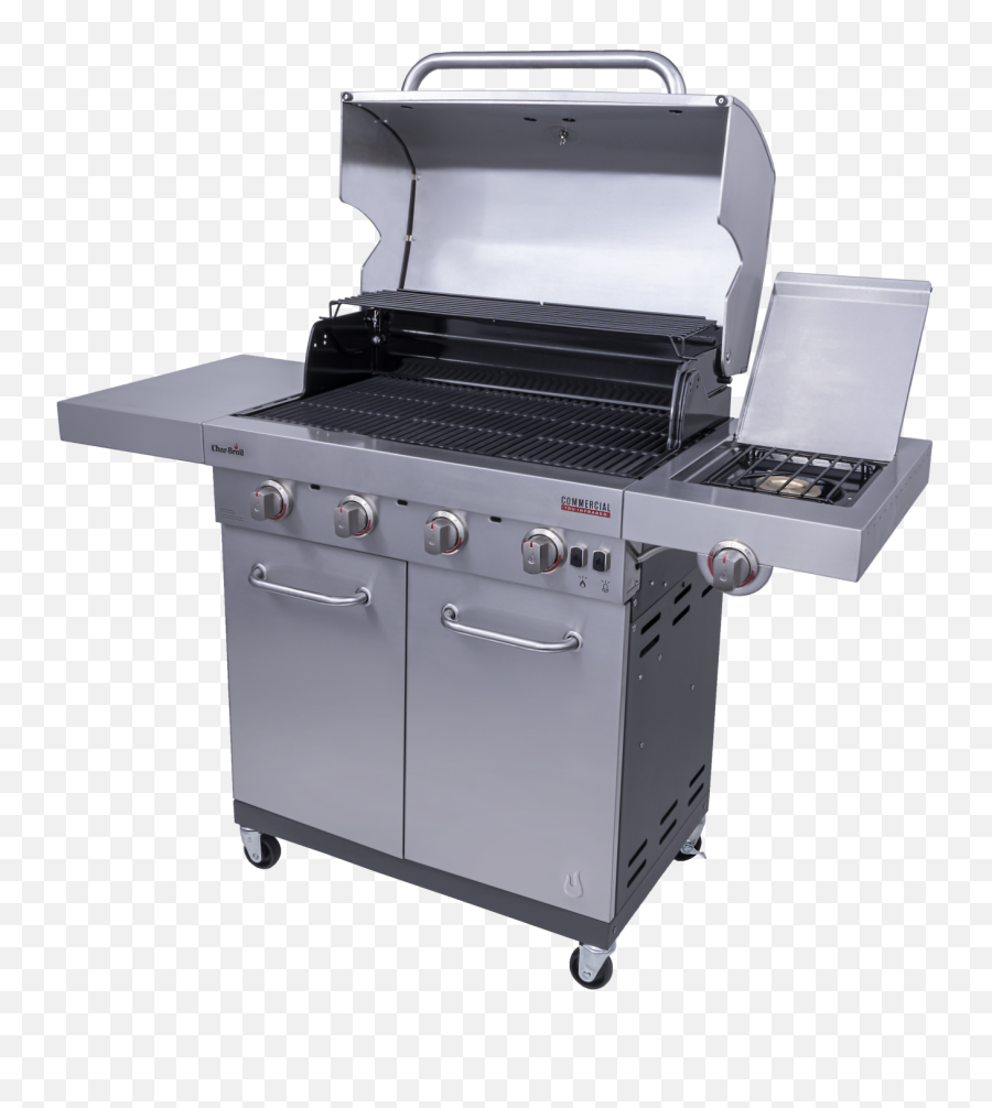 Commercial Series Amplifire 4 - Burner Gas Grill Charbroil Commercial Gas Grills Near Me Png,Electrolux Icon Bbq