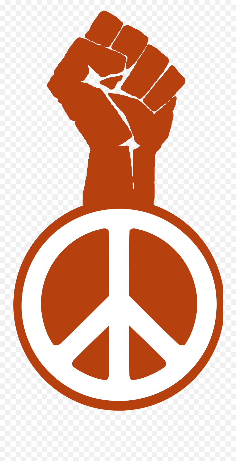 Fight The Power Occupy Wall Street Peace Fist Groovy Symbol - Fist Peace Sign Png,Black Power Icon